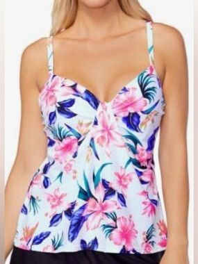 Island Escape Scorpio Underwire Tankini Top